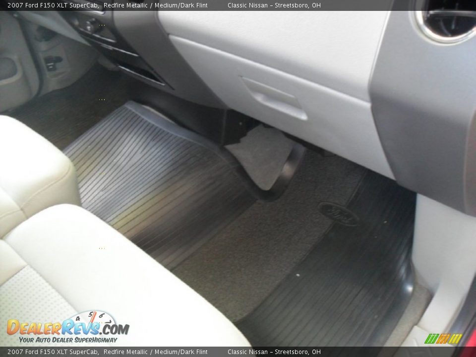 2007 Ford F150 XLT SuperCab Redfire Metallic / Medium/Dark Flint Photo #15