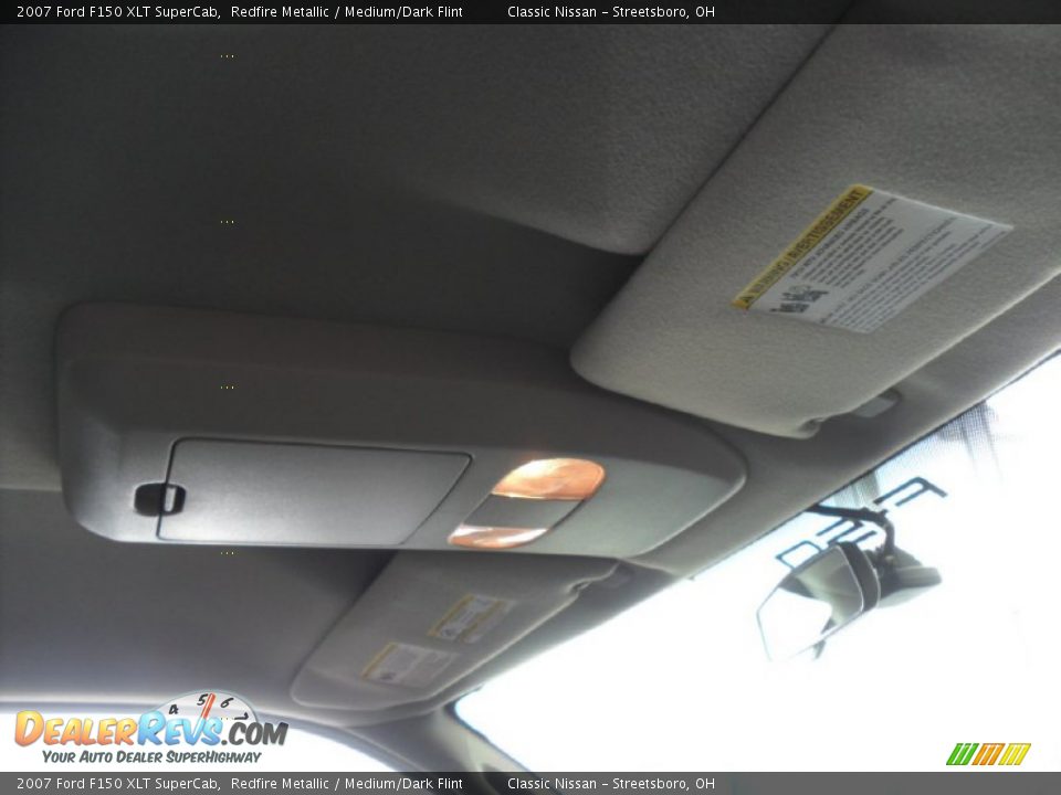 2007 Ford F150 XLT SuperCab Redfire Metallic / Medium/Dark Flint Photo #16
