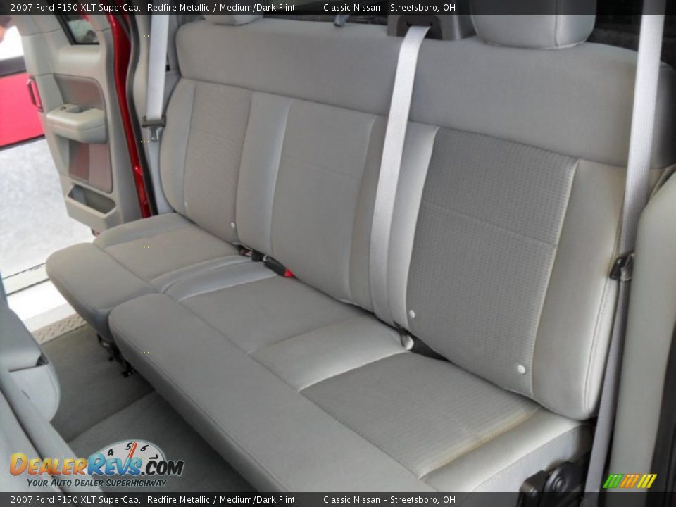 2007 Ford F150 XLT SuperCab Redfire Metallic / Medium/Dark Flint Photo #17