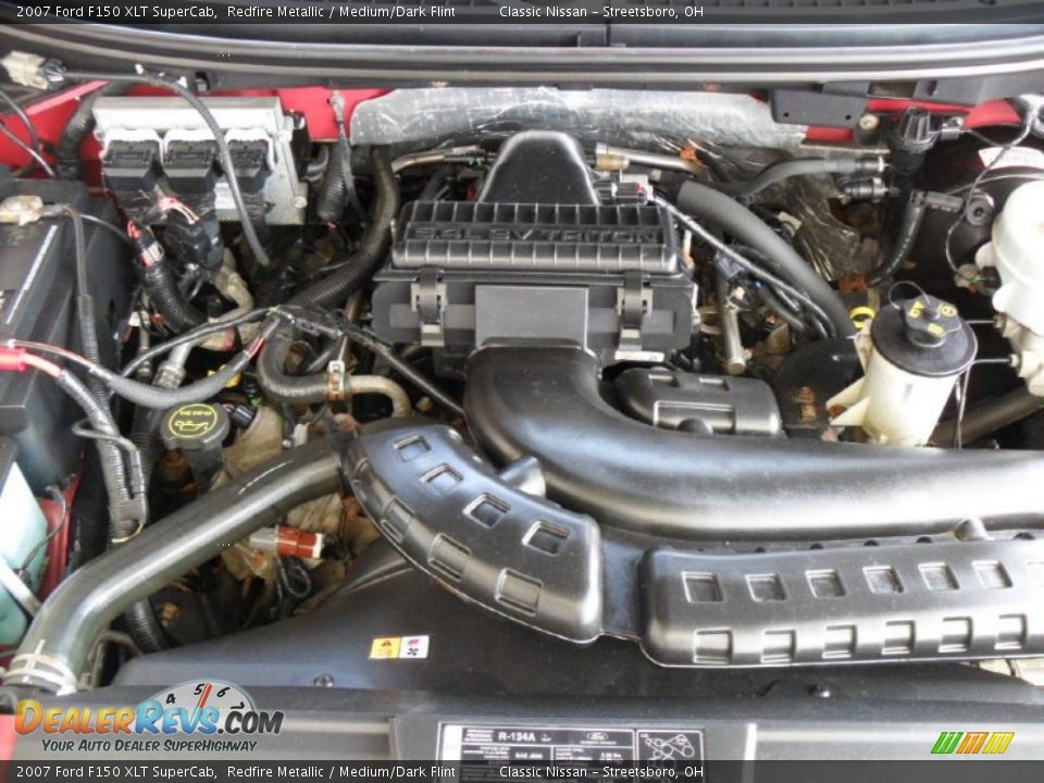 2007 Ford F150 XLT SuperCab Redfire Metallic / Medium/Dark Flint Photo #21