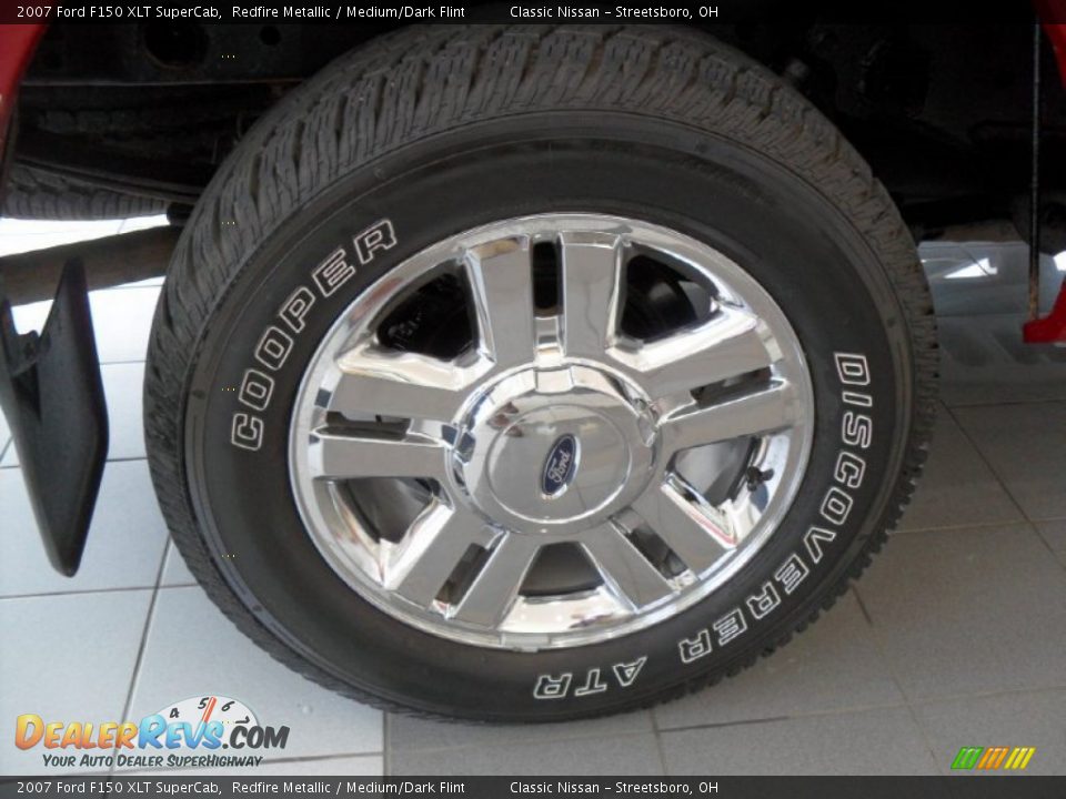 2007 Ford F150 XLT SuperCab Redfire Metallic / Medium/Dark Flint Photo #22