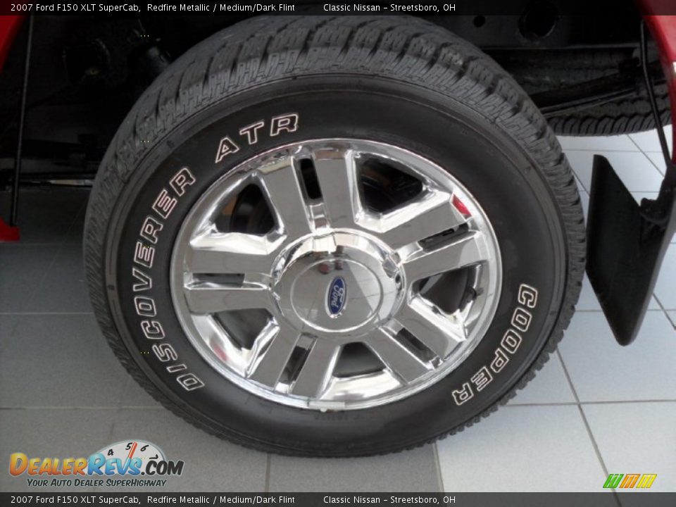 2007 Ford F150 XLT SuperCab Redfire Metallic / Medium/Dark Flint Photo #24