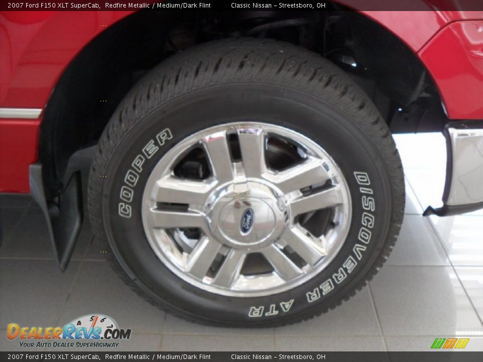 2007 Ford F150 XLT SuperCab Redfire Metallic / Medium/Dark Flint Photo #25