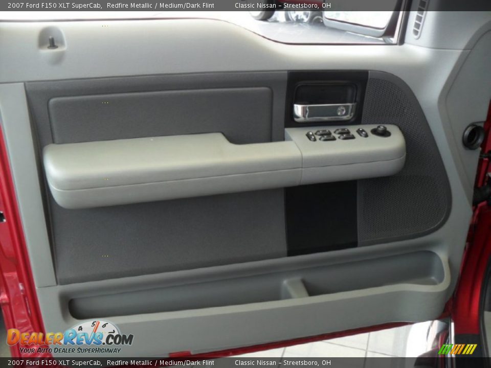 2007 Ford F150 XLT SuperCab Redfire Metallic / Medium/Dark Flint Photo #27