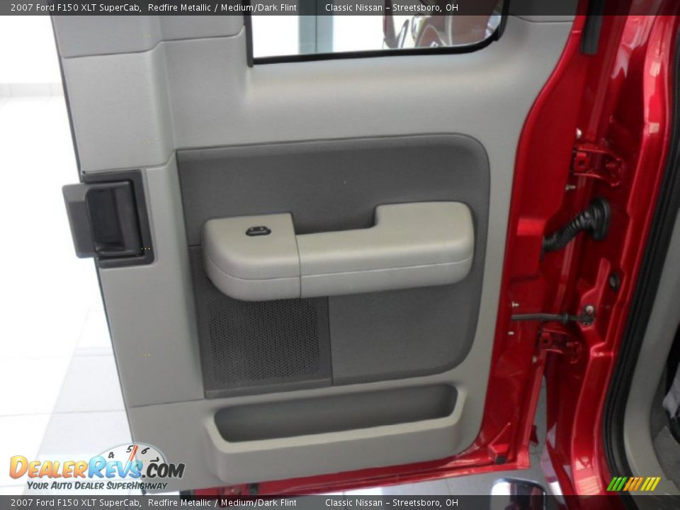 2007 Ford F150 XLT SuperCab Redfire Metallic / Medium/Dark Flint Photo #28