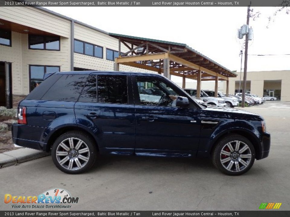 Baltic Blue Metallic 2013 Land Rover Range Rover Sport Supercharged Photo #12