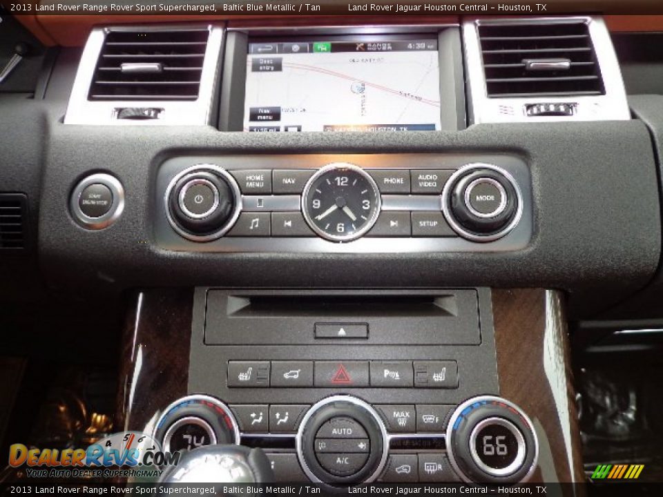 2013 Land Rover Range Rover Sport Supercharged Baltic Blue Metallic / Tan Photo #14