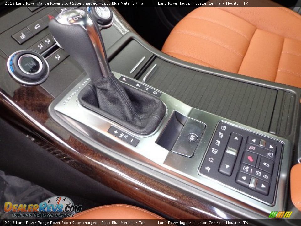 2013 Land Rover Range Rover Sport Supercharged Baltic Blue Metallic / Tan Photo #16