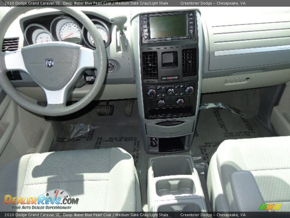 Medium Slate Gray/Light Shale Interior - 2010 Dodge Grand Caravan SE Photo #17