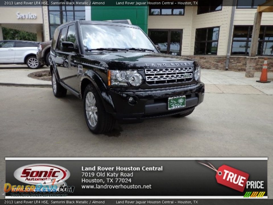 2013 Land Rover LR4 HSE Santorini Black Metallic / Almond Photo #1