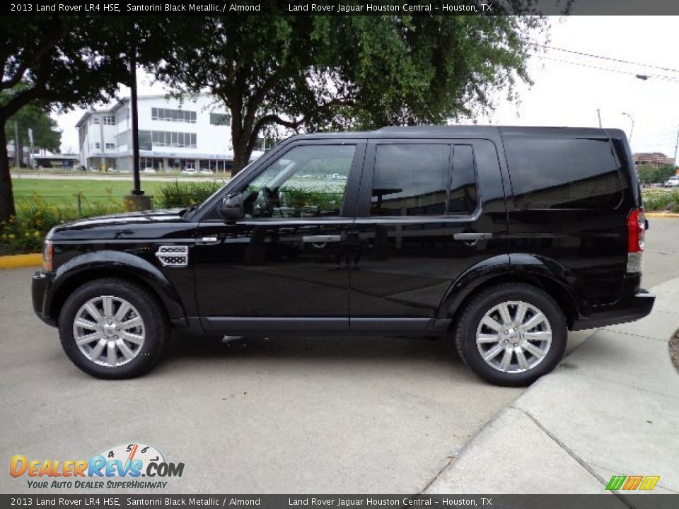 2013 Land Rover LR4 HSE Santorini Black Metallic / Almond Photo #7