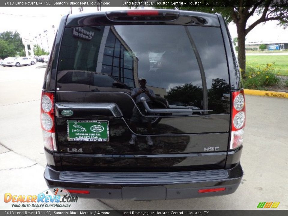 2013 Land Rover LR4 HSE Santorini Black Metallic / Almond Photo #9