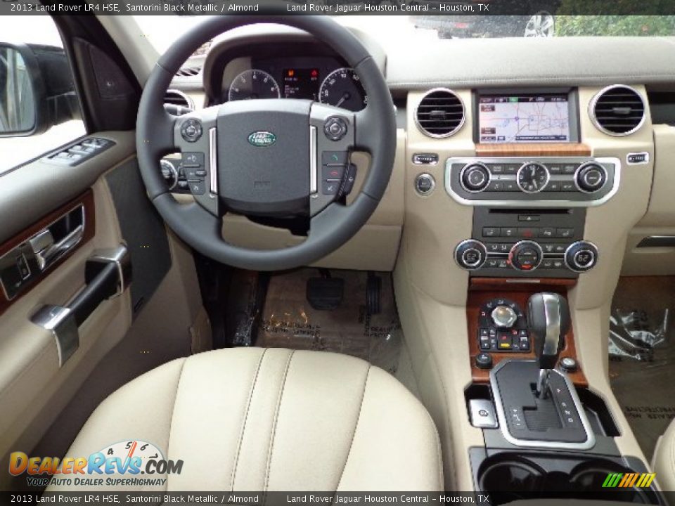 2013 Land Rover LR4 HSE Santorini Black Metallic / Almond Photo #13