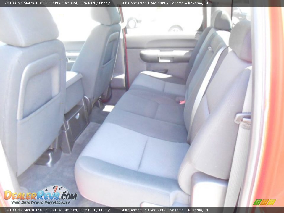 2010 GMC Sierra 1500 SLE Crew Cab 4x4 Fire Red / Ebony Photo #4