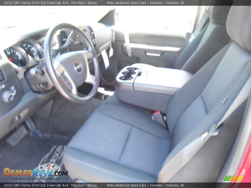 2010 GMC Sierra 1500 SLE Crew Cab 4x4 Fire Red / Ebony Photo #7