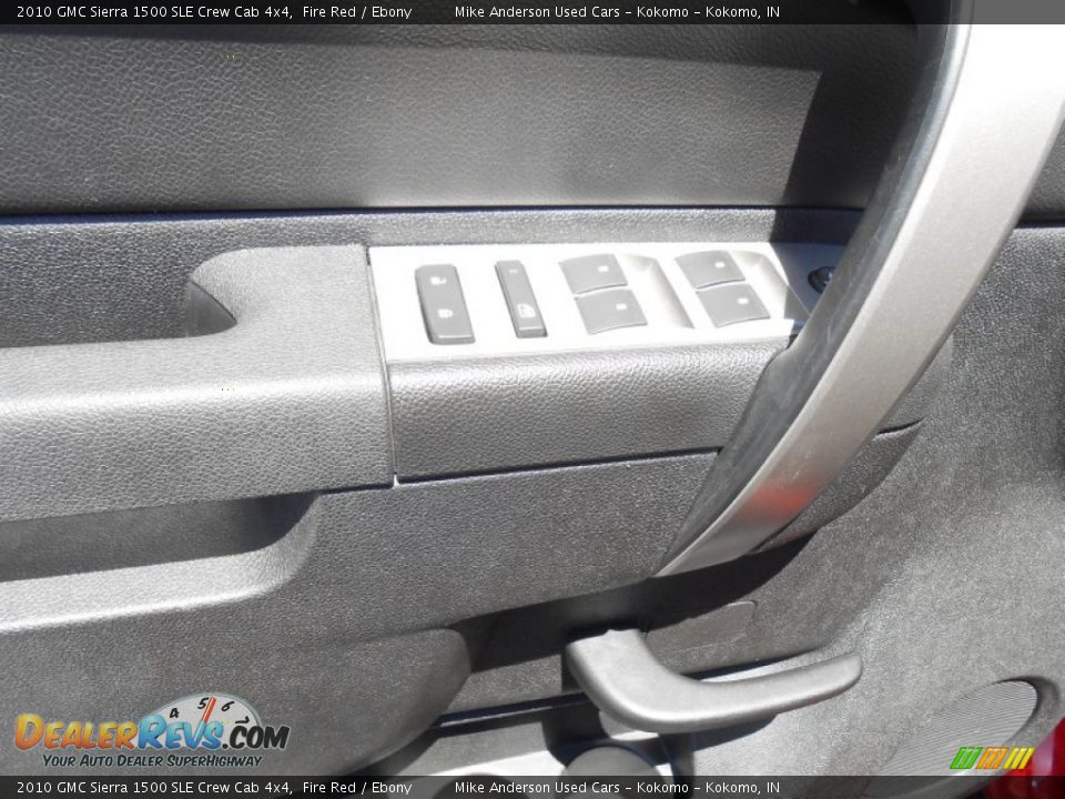 2010 GMC Sierra 1500 SLE Crew Cab 4x4 Fire Red / Ebony Photo #8
