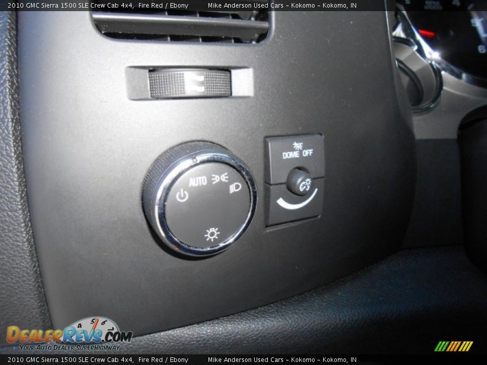 2010 GMC Sierra 1500 SLE Crew Cab 4x4 Fire Red / Ebony Photo #9