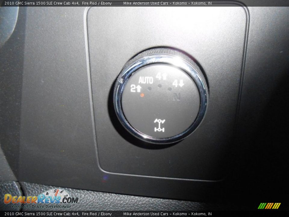 2010 GMC Sierra 1500 SLE Crew Cab 4x4 Fire Red / Ebony Photo #12