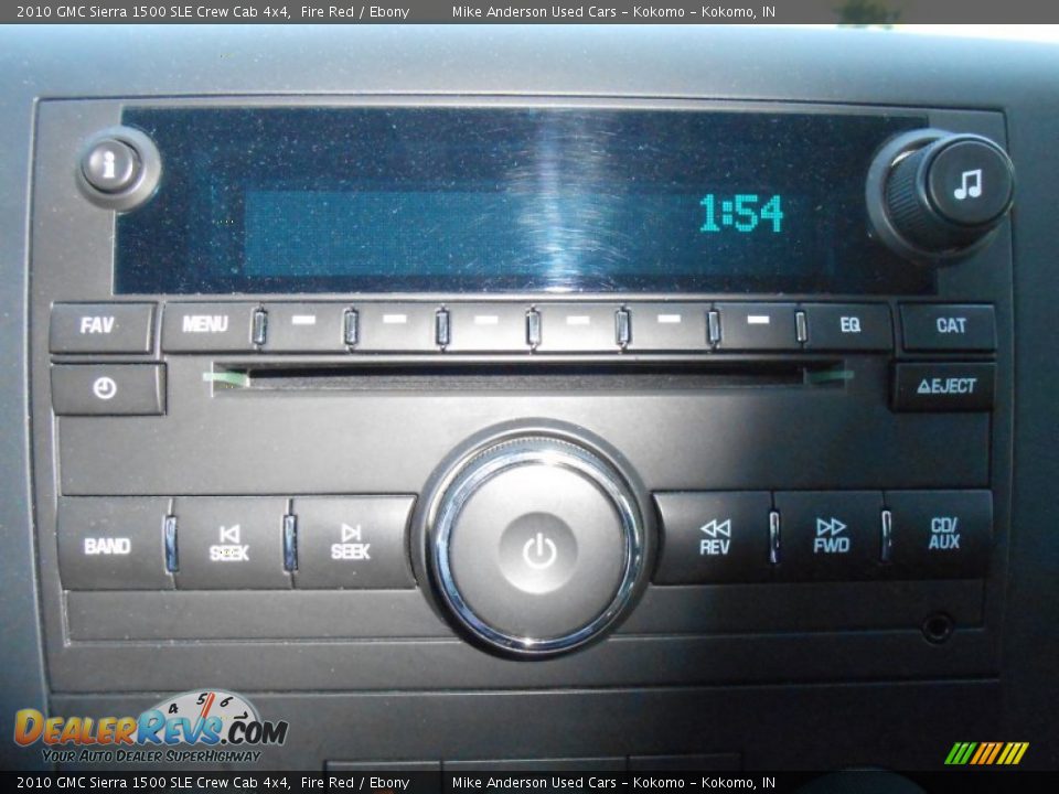 2010 GMC Sierra 1500 SLE Crew Cab 4x4 Fire Red / Ebony Photo #13