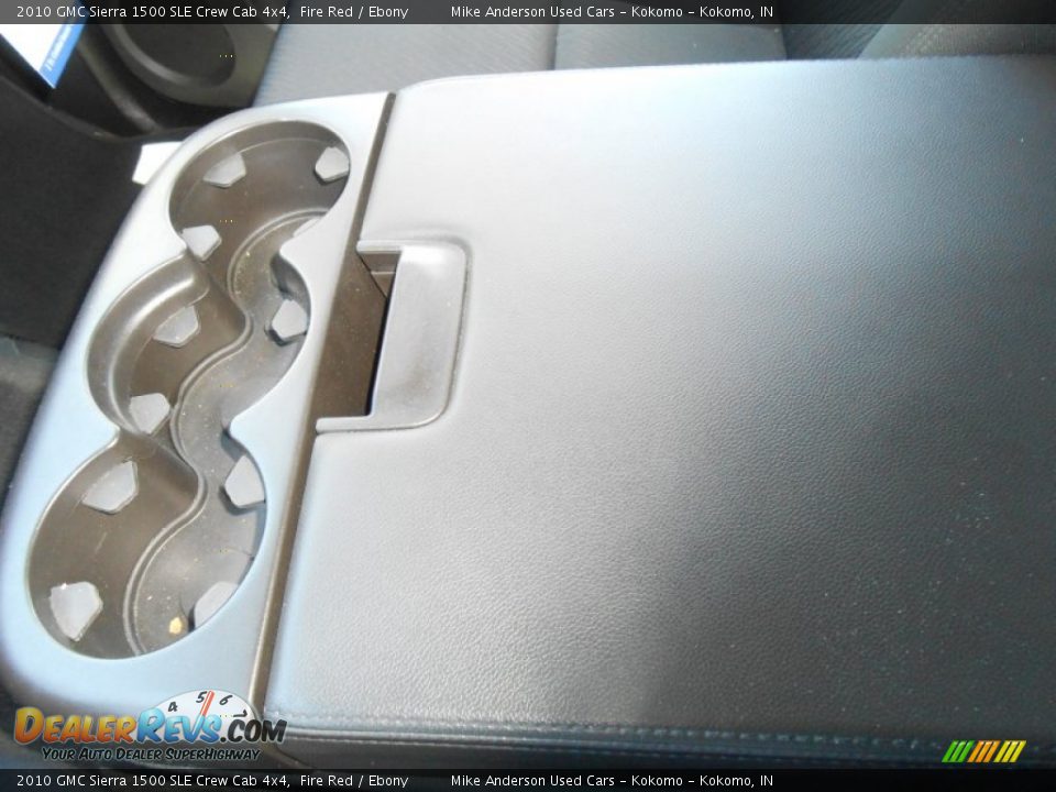 2010 GMC Sierra 1500 SLE Crew Cab 4x4 Fire Red / Ebony Photo #15