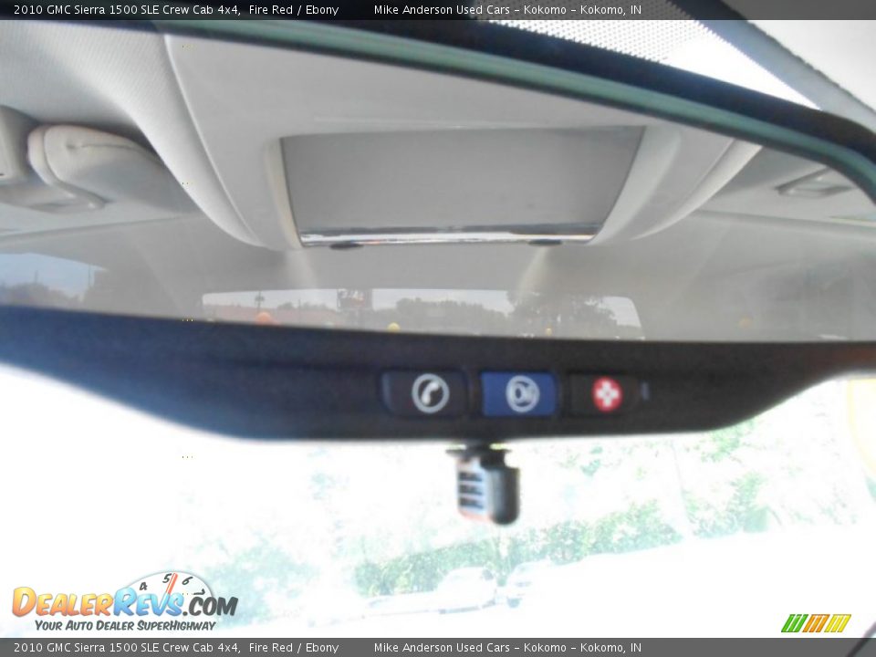 2010 GMC Sierra 1500 SLE Crew Cab 4x4 Fire Red / Ebony Photo #17
