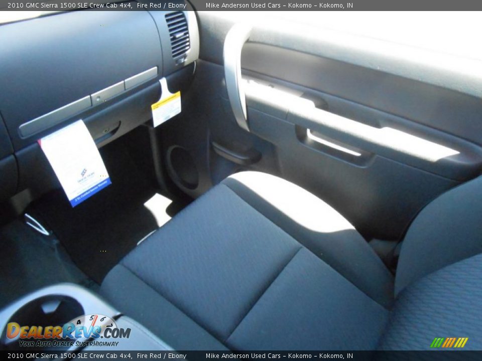 2010 GMC Sierra 1500 SLE Crew Cab 4x4 Fire Red / Ebony Photo #20