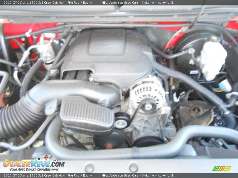 2010 GMC Sierra 1500 SLE Crew Cab 4x4 Fire Red / Ebony Photo #25