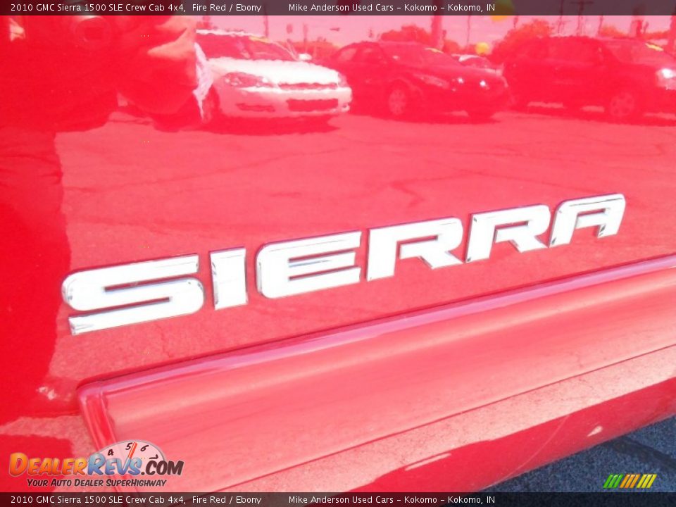 2010 GMC Sierra 1500 SLE Crew Cab 4x4 Fire Red / Ebony Photo #27
