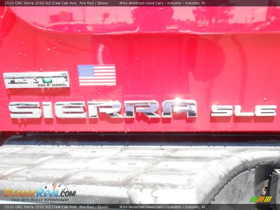 2010 GMC Sierra 1500 SLE Crew Cab 4x4 Fire Red / Ebony Photo #29