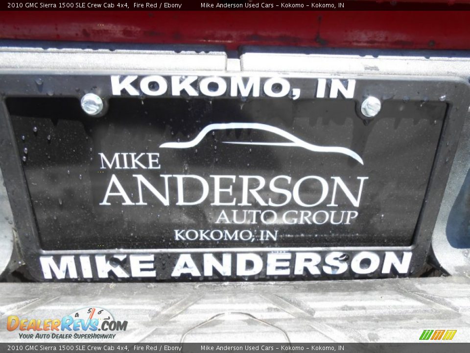 2010 GMC Sierra 1500 SLE Crew Cab 4x4 Fire Red / Ebony Photo #30