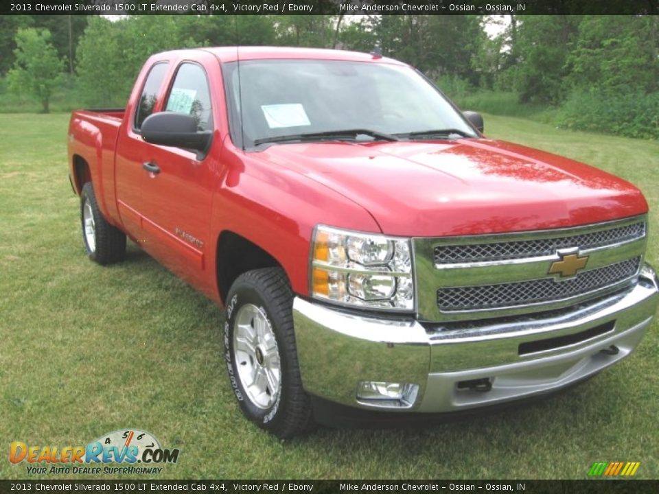 2013 Chevrolet Silverado 1500 LT Extended Cab 4x4 Victory Red / Ebony Photo #1