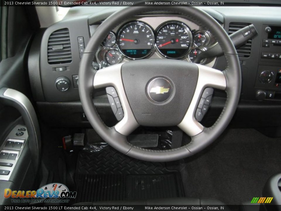 2013 Chevrolet Silverado 1500 LT Extended Cab 4x4 Victory Red / Ebony Photo #4