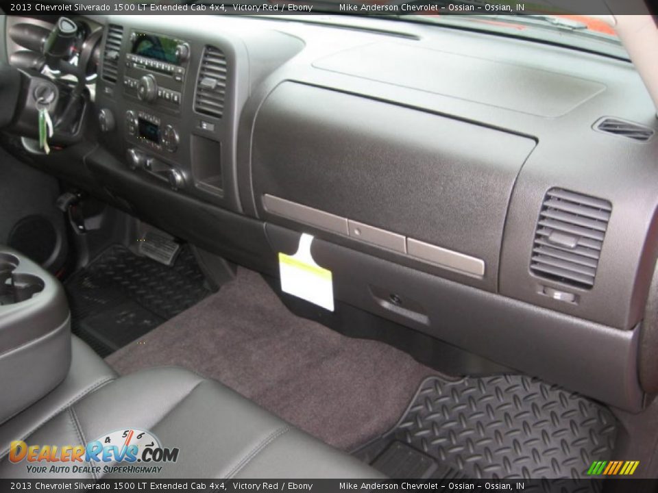 2013 Chevrolet Silverado 1500 LT Extended Cab 4x4 Victory Red / Ebony Photo #9