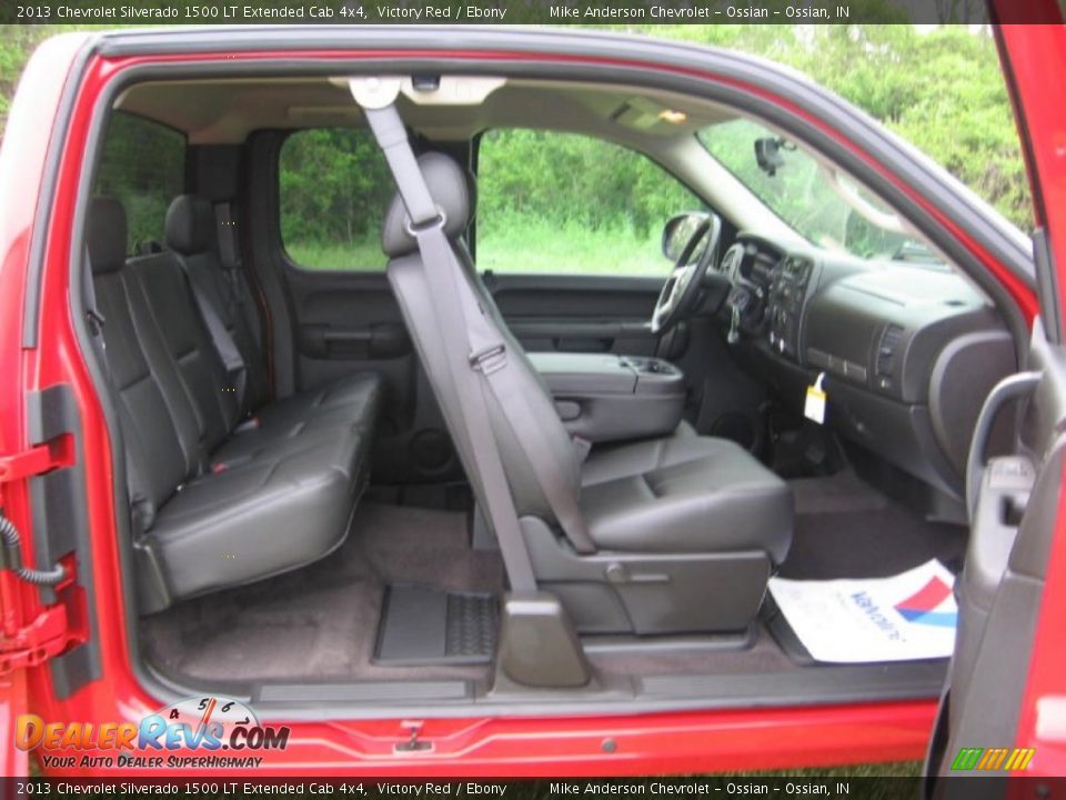 2013 Chevrolet Silverado 1500 LT Extended Cab 4x4 Victory Red / Ebony Photo #13