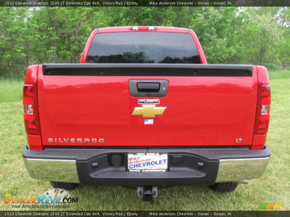2013 Chevrolet Silverado 1500 LT Extended Cab 4x4 Victory Red / Ebony Photo #17