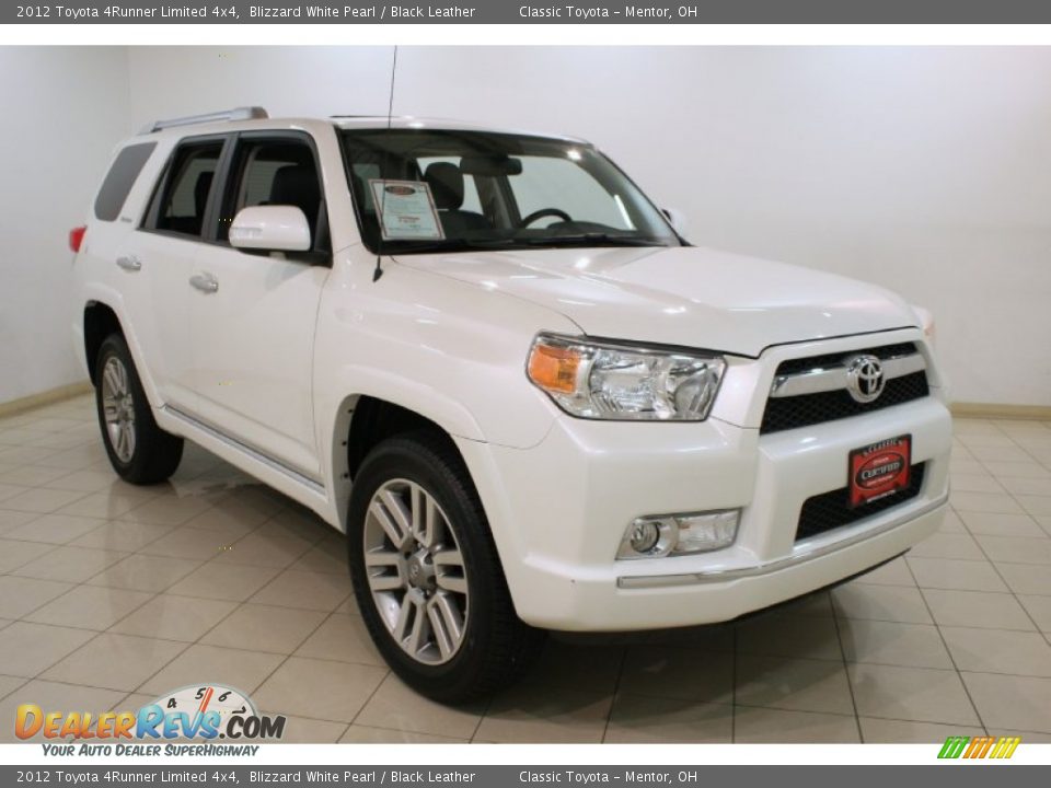 2012 Toyota 4Runner Limited 4x4 Blizzard White Pearl / Black Leather Photo #1