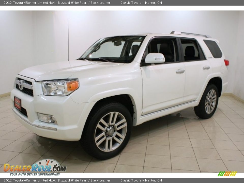 2012 Toyota 4Runner Limited 4x4 Blizzard White Pearl / Black Leather Photo #3