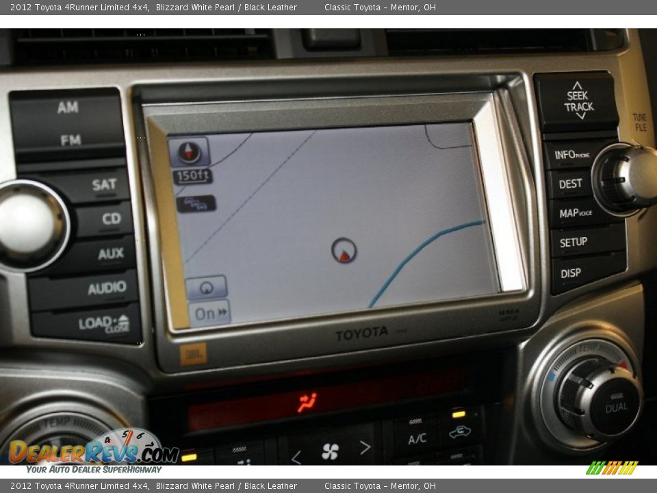 2012 Toyota 4Runner Limited 4x4 Blizzard White Pearl / Black Leather Photo #8