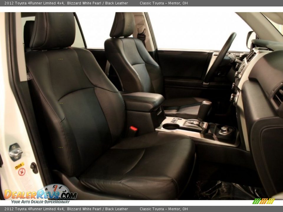 2012 Toyota 4Runner Limited 4x4 Blizzard White Pearl / Black Leather Photo #12