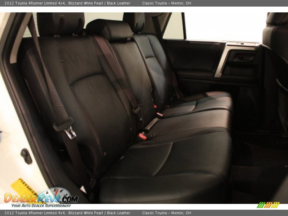 2012 Toyota 4Runner Limited 4x4 Blizzard White Pearl / Black Leather Photo #13
