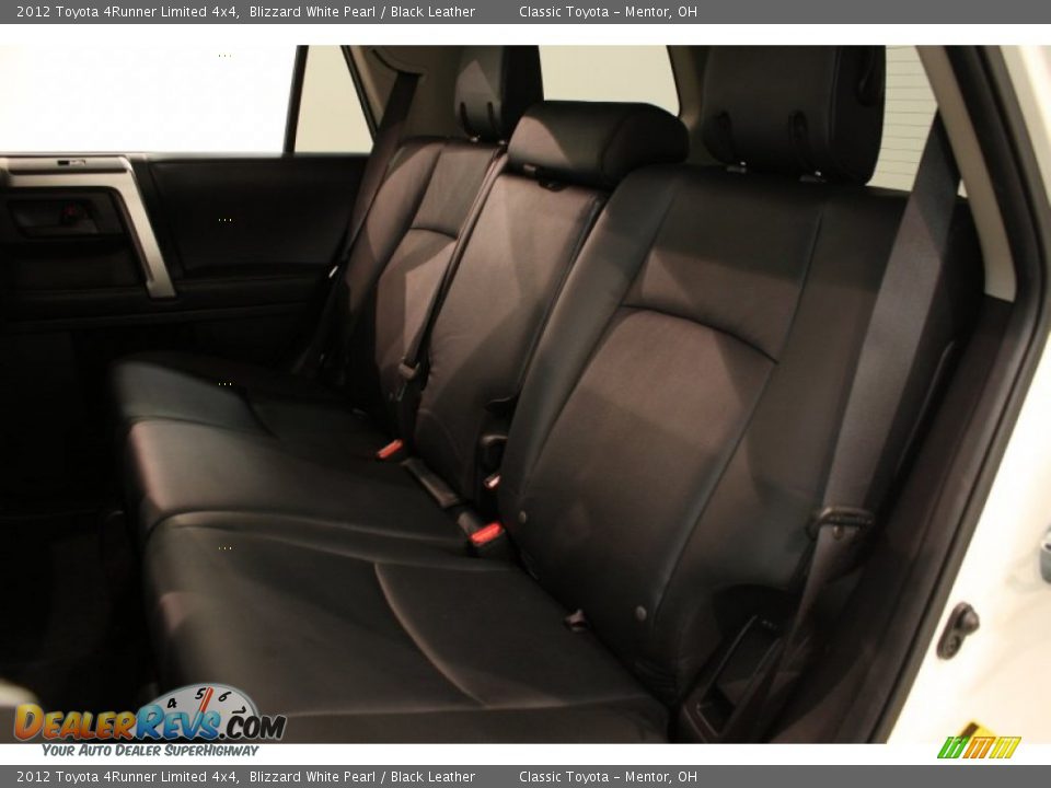 2012 Toyota 4Runner Limited 4x4 Blizzard White Pearl / Black Leather Photo #14