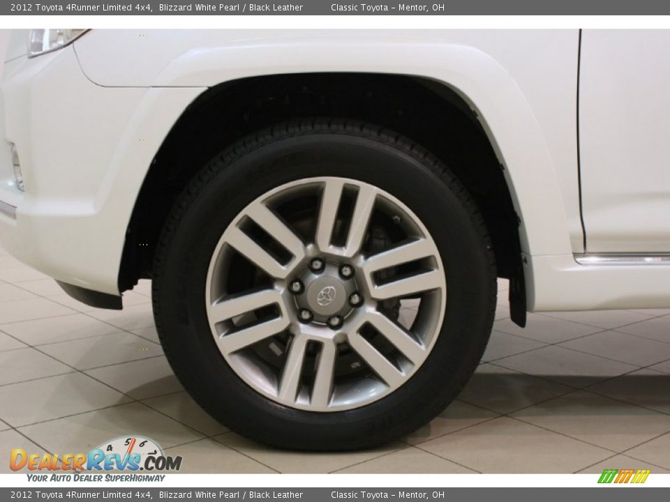 2012 Toyota 4Runner Limited 4x4 Blizzard White Pearl / Black Leather Photo #17