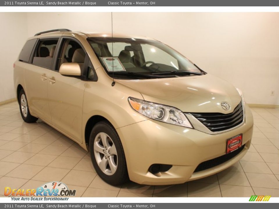 2011 Toyota Sienna LE Sandy Beach Metallic / Bisque Photo #1