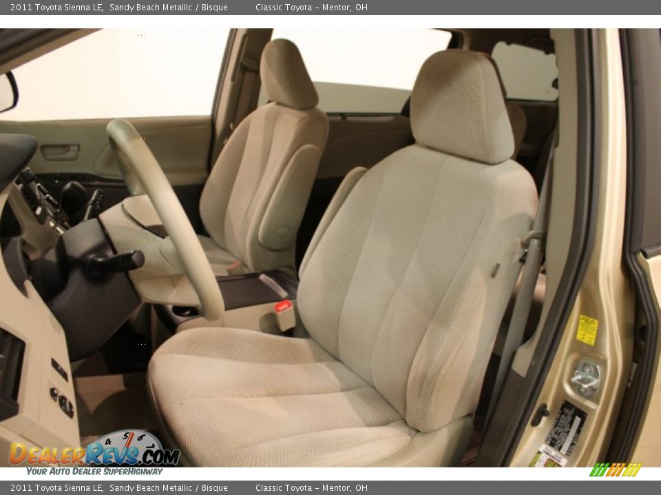 2011 Toyota Sienna LE Sandy Beach Metallic / Bisque Photo #5