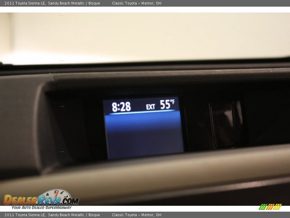 2011 Toyota Sienna LE Sandy Beach Metallic / Bisque Photo #8