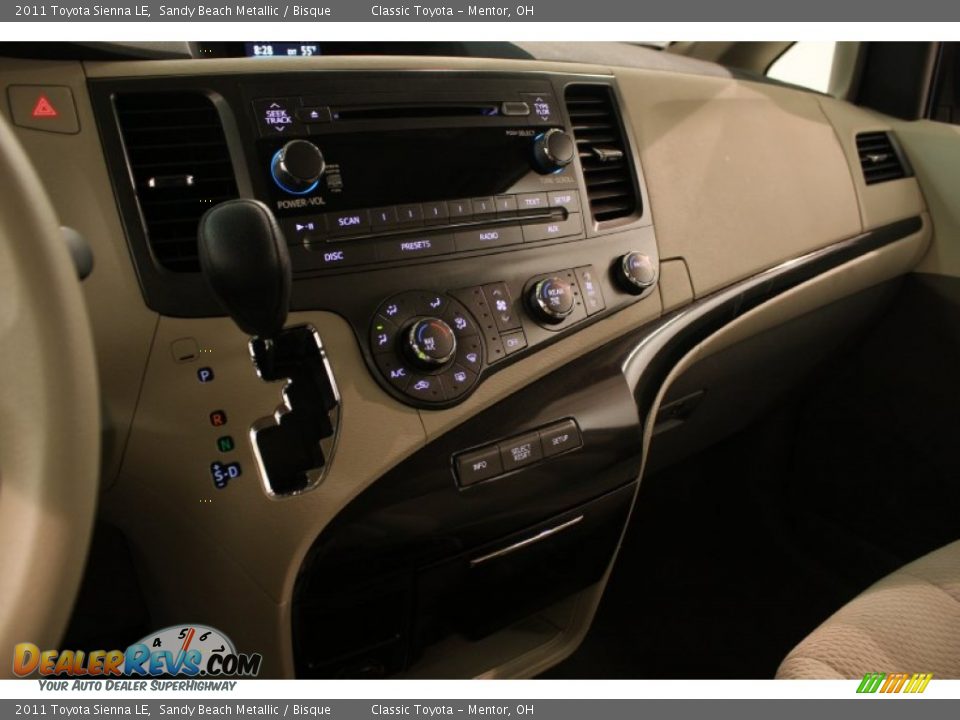 2011 Toyota Sienna LE Sandy Beach Metallic / Bisque Photo #9