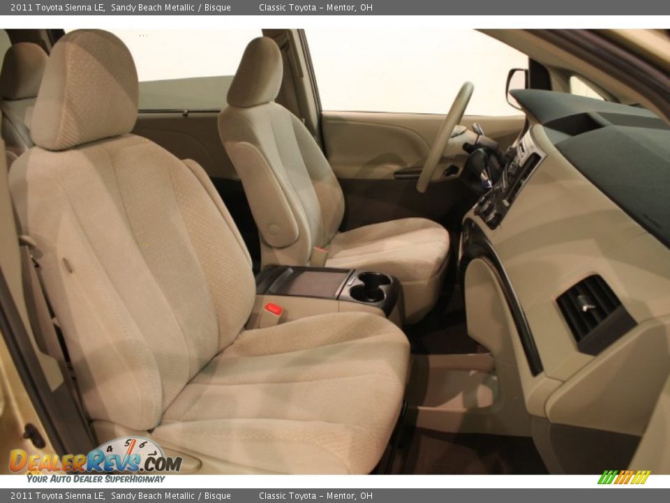 2011 Toyota Sienna LE Sandy Beach Metallic / Bisque Photo #12