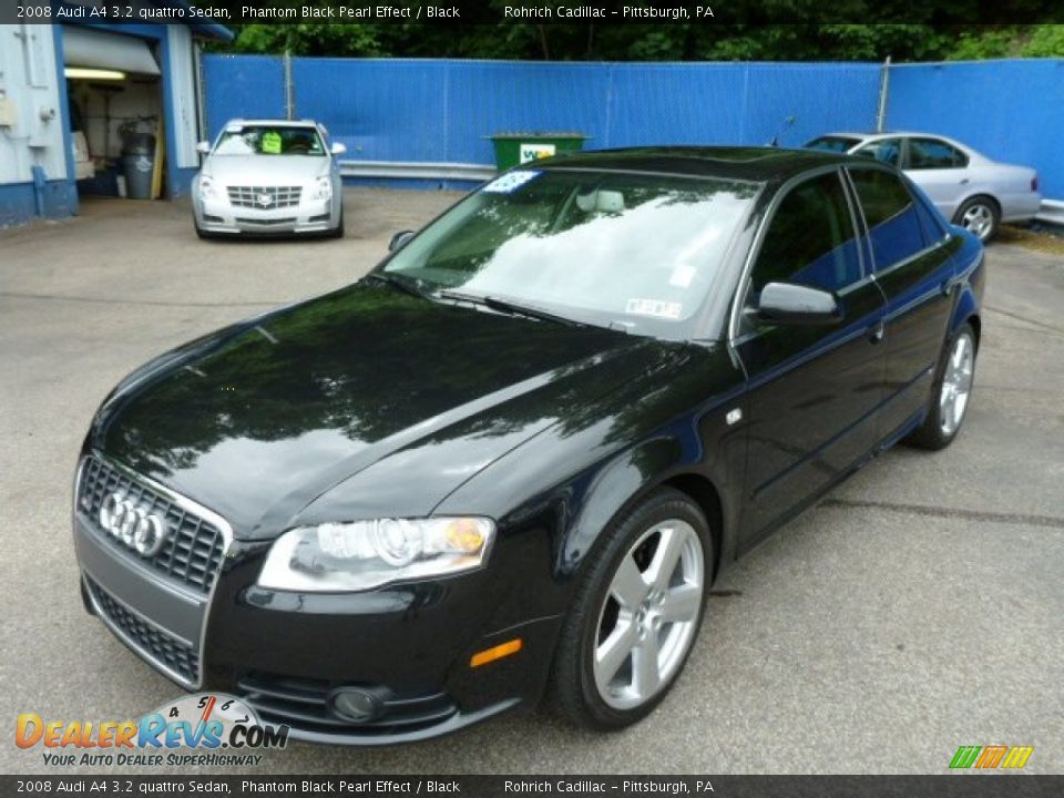 Front 3/4 View of 2008 Audi A4 3.2 quattro Sedan Photo #1