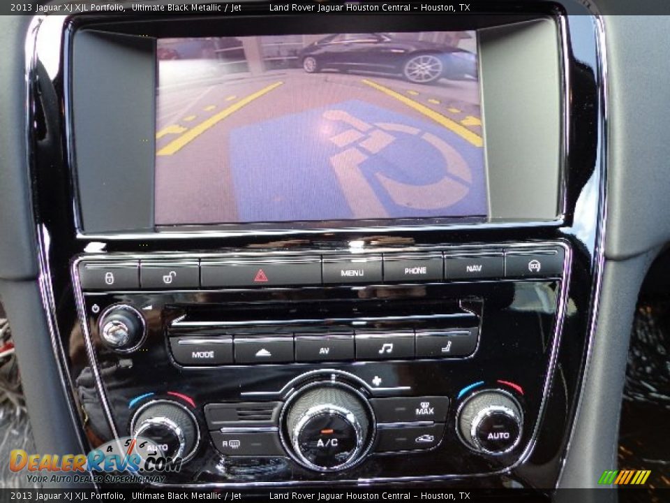 2013 Jaguar XJ XJL Portfolio Ultimate Black Metallic / Jet Photo #18
