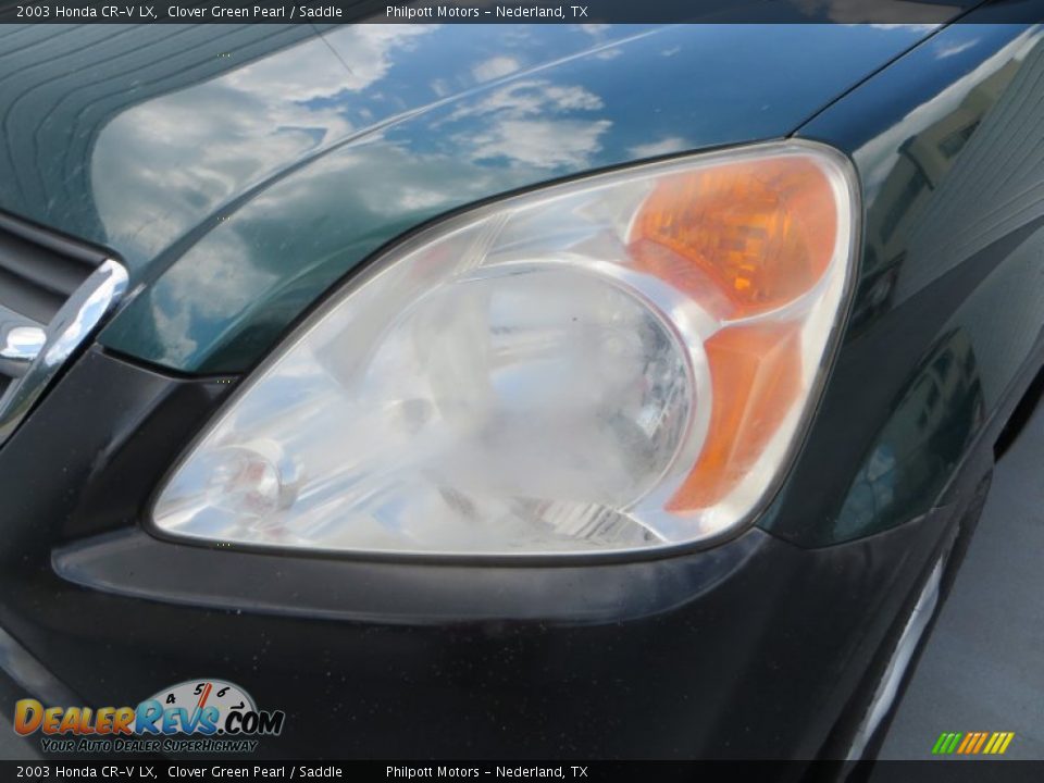 2003 Honda CR-V LX Clover Green Pearl / Saddle Photo #9